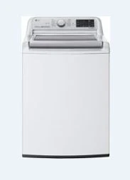 LG - 5.5 Cu. Ft. High-Efficiency Smart Top Load Washer with TurboWash3D Technology - White