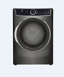 Electrolux - 8.0 Cu. Ft. Stackable Gas Dryer with Steam and LuxCare Dry System - Titanium