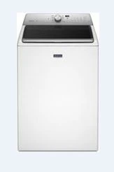 Maytag - 5.3 Cu. Ft. High Efficiency Top Load Washer with Deep Clean Option - White
