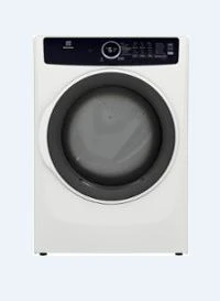 Electrolux - 8.0 Cu. Ft. Stackable Electric Dryer with Steam - White