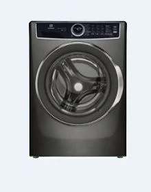 Electrolux - 4.5 Cu.Ft. Stackable Front Load Washer with Steam and LuxCare Plus Wash System - Titanium
